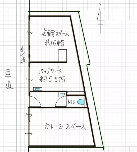 2-story studio in Chuo Honmachi, Gamagori City (Gamagori Station)