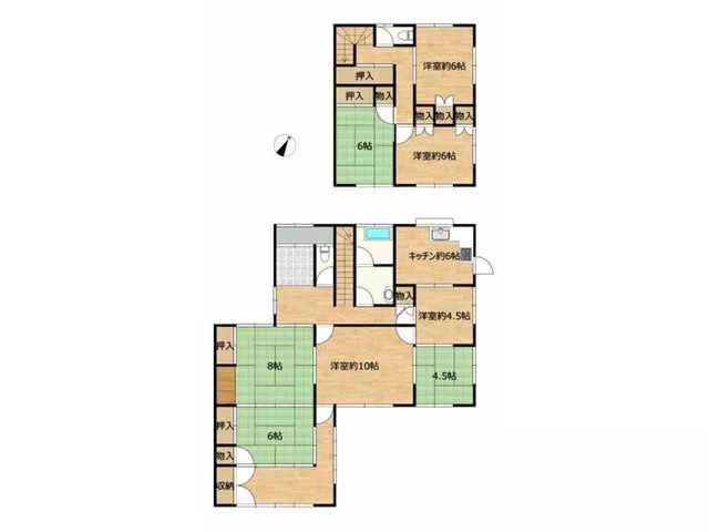 【Open House】Current sale / Parking for 1 car available / Road width 5m / Municipal Asahi Fourth Elementary School