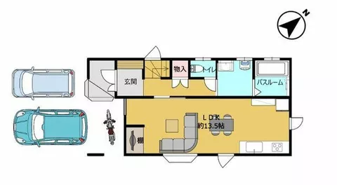 Niigata City Nishi Ward Igarashi 1-chome (Niigata University Mae Station) 2-story 3SLDK
