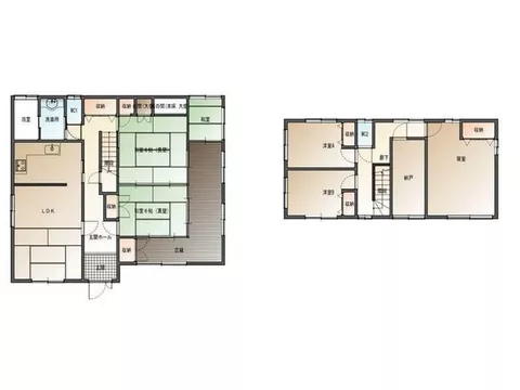 Introducing a comfortable used detached property with excellent facilities. The system kitchen is