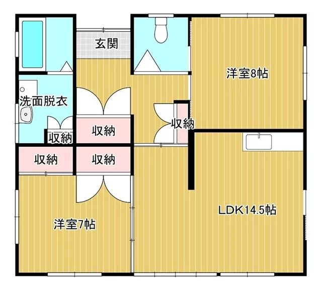 Miyazaki City, Murakadocho Yoshijuu, single-story 2LDK