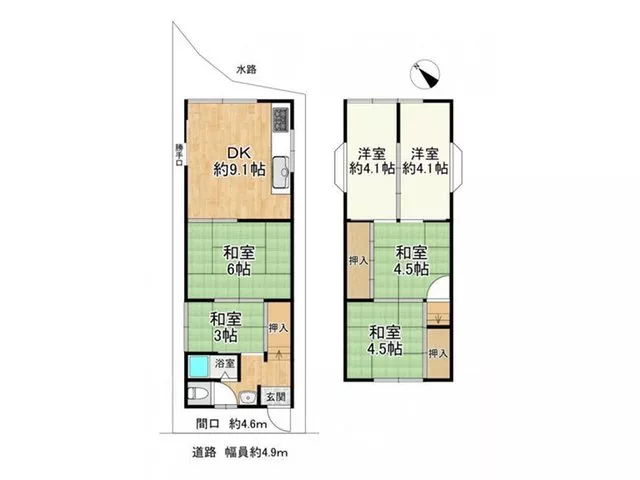 9.8 million yen (Honmatsu 2, Zeze Station)