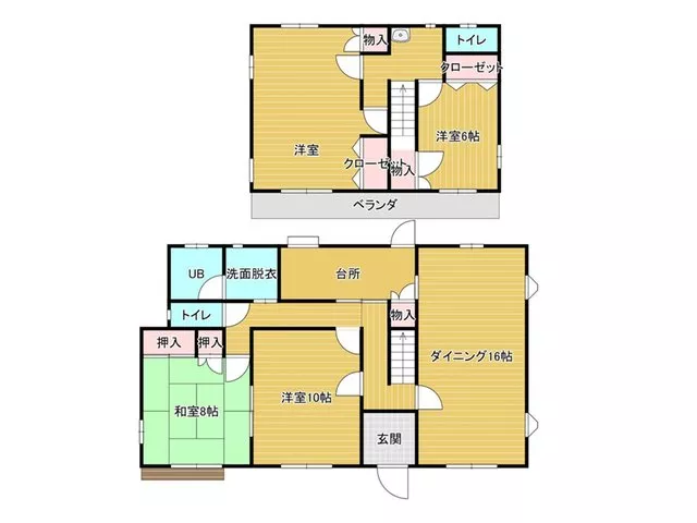 A spacious 4DK home that feels close to the ocean