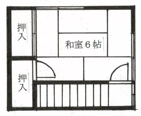 Nikaho City, Kanaiura, Torinagane (Kanaiura Station), two-story building, 4DK