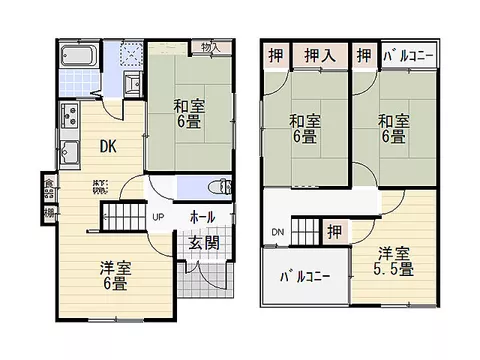 Used single-family home, Uenoshiba Mukogaokacho 4-chome, Nishi Ward, Sakai City