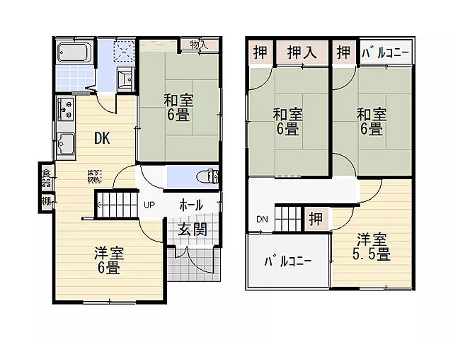 Used single-family home, Uenoshiba Mukogaokacho 4-chome, Nishi Ward, Sakai City