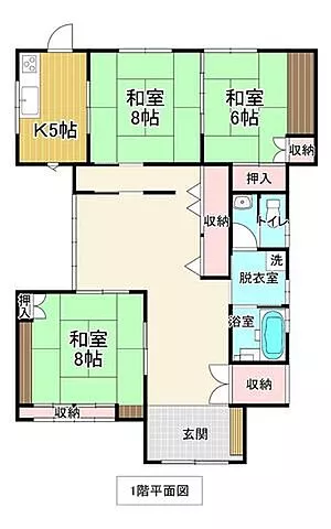 Used single-family home, Kōshu City, Shioyama, Kamiiijiri