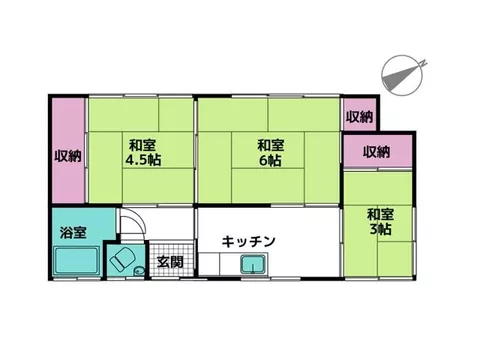 Agawa District, Niyodogawa Town, Miyagahira (Nishi-Sakawa Station) Single-story 15K