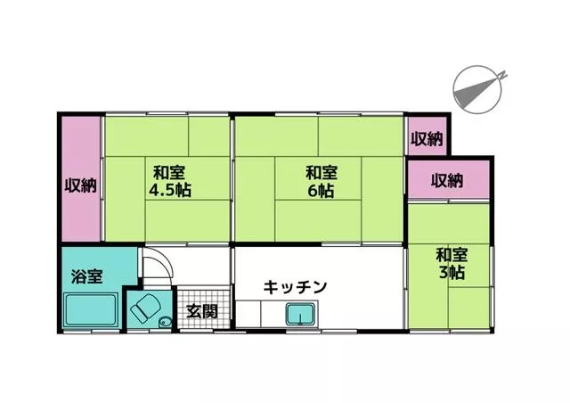 Agawa District, Niyodogawa Town, Miyagahira (Nishi-Sakawa Station) Single-story 15K