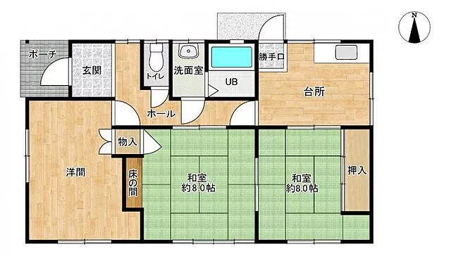 Used single-family home, Higashifukuma 6-chome, Fukutsu City