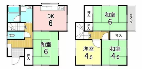 Chuo Ward, Sagamihara City, Tana (Hashimoto Station) 2-story 4DK