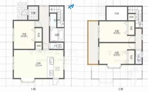 Noman, Ichihara City (Amiaruki Station) two-story building 3LDK