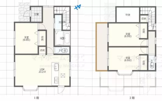 Noman, Ichihara City (Amiaruki Station) two-story building 3LDK