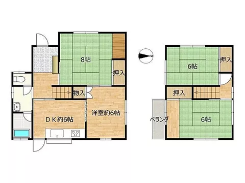 Used single-family home in Uwajima City, Kakiwara