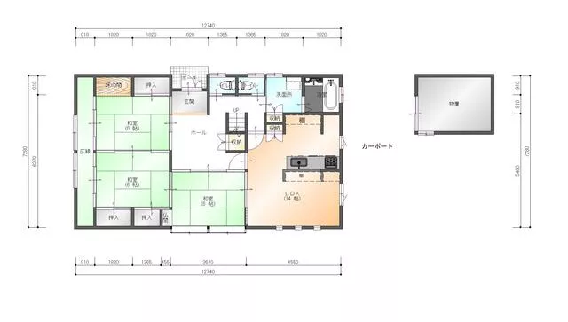 Oshu City Mizusawa Higashi Nakadori 1-chome (Mizusawa Station) 2-story 6LDK