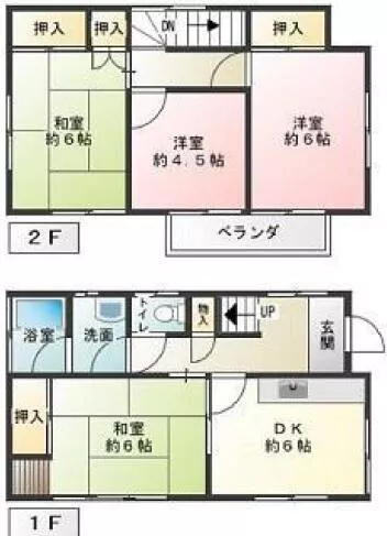 Inashiki City, Kamagayama (Hitachinoushiku Station) 2-story 4DK