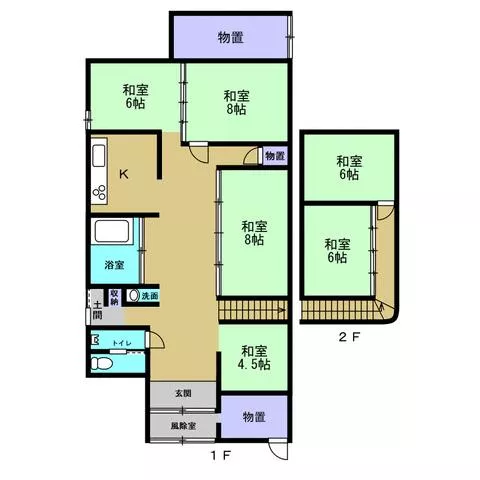 Murakami City, Shinmachi (Murakami Station) 2-story 6K