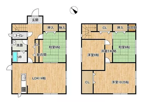 Used single-family home, Hanamaki City, Asazawa, single-family home