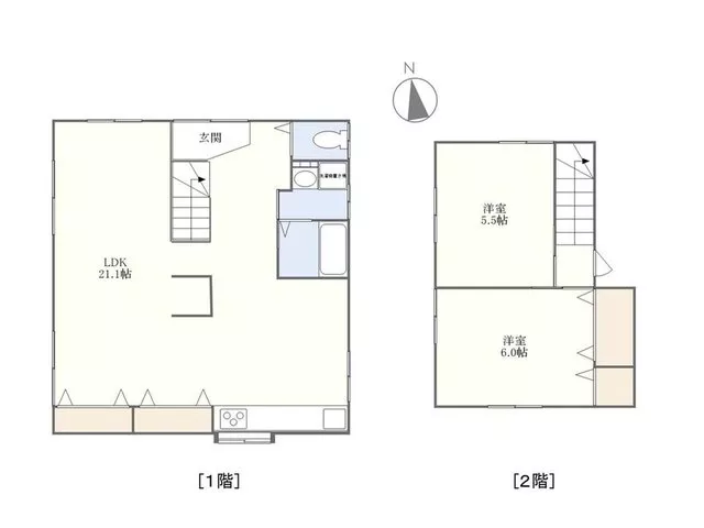 Renovated 2LDK house in the Nabarishi area | Attractive 21-tatami LDK
