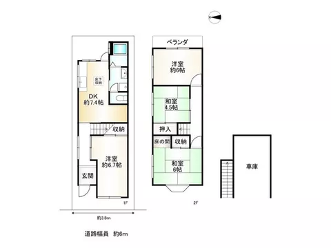 Daigo Minami Rito (Daigo Station) 4.3 million yen