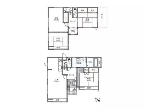 ◆Bright and open living space with two-sided lighting in all rooms◆The entrance has a vaulted ceiling◆Abundant storage space - Image 2