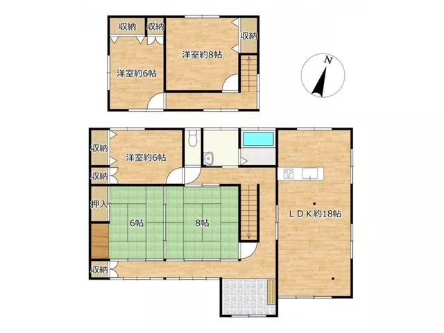 [Open House] Interior and exterior renovations in progress / Water facilities replacement / Parking for 4 or more cars available / Garden space /