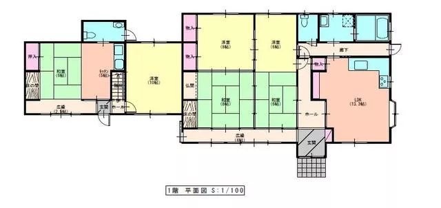 Takehara City, Shinjocho (Iino Station) 2-story 9LDK