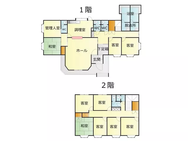 The property will be handed over as-is, so repairs to the entire building are required. Knowledge of exterior walls, interior, and equipment is necessary.