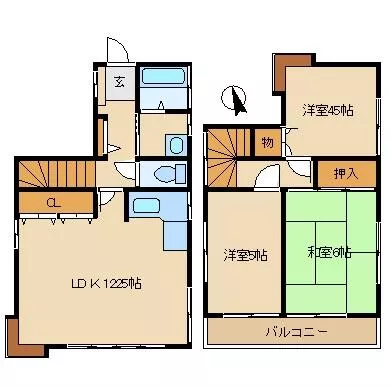 Hachioji City, Hatsuazawa-cho (Takaos Station) 2-story 3LDK