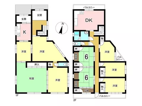Abundant rooms, 10DK, ideal for business use or two-family residence ♪ Good access to Mino-Kamo area ♪ - Image 3
