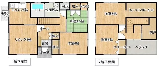 Gotō 11-chiwari, Waga-cho, Kitakami City (Fujine Station) 2-story 4LDK