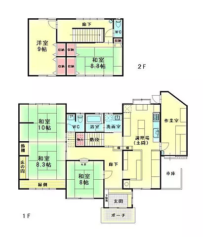 Used single-family home in Takamatsu City, Kagawa Town, Ono