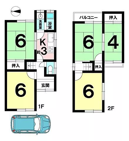 Used single-family home, Takarai-cho Sawano-higashi