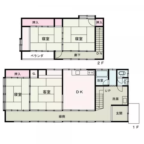 Moritake, Nishikakoi, Mitsu Town, Yamamoto County, 2-story, 4LDK