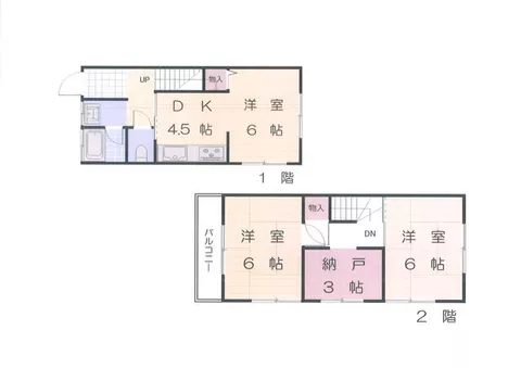Edogawa-ku, Koiwa 3-chome (Edogawa Station) 2-story building 3DK