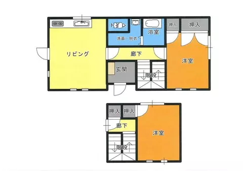 Maebashi City, Iwagami Town 2-chome (Chuo Maebashi Station), 2-story, 2LDK