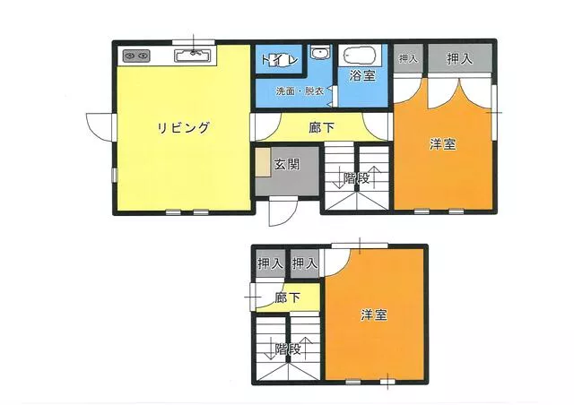Maebashi City, Iwagami Town 2-chome (Chuo Maebashi Station), 2-story, 2LDK