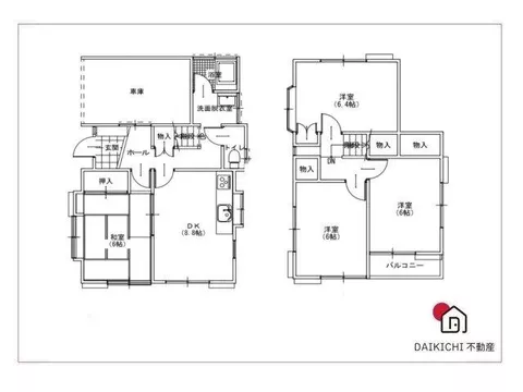 South-facing garden♪ Good sunlight due to being on a corner lot! Each room is equipped with storage♪