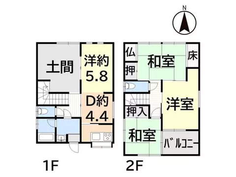 An impressive modern Japanese exterior! A compact design that eliminates waste while providing ample room count!
