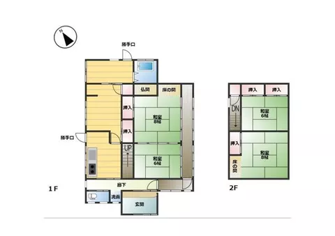 Takaoka City, Fushiki Kofu Motomachi (Fushiki Station) 2-story 4DK