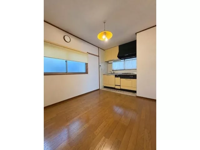 The interior is kept clean, great as land with an old house and a built-in garage.