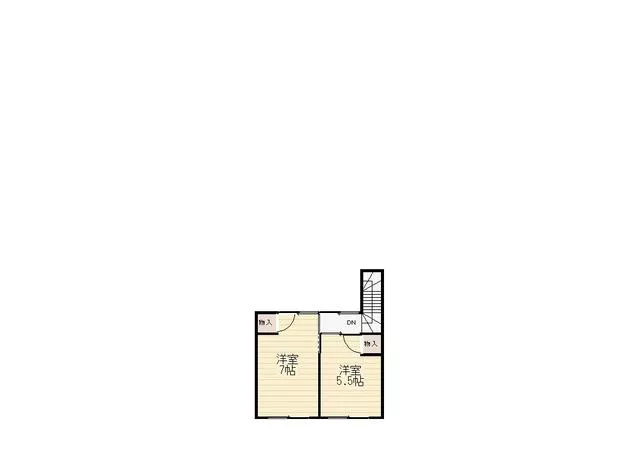 Fukushima City, Iino Town, Aza Machi, 2-story, 5K