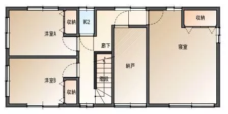 2-story building, 6SLDK in Nakano 2-chome, Fukui City (Taizumi no Sato Station)