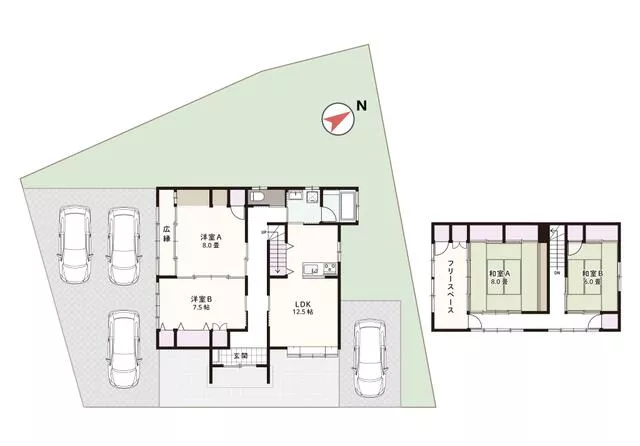 Nagaoka City, Myoken Town (Echigo-Takidani Station), 2-story, 4SLDK