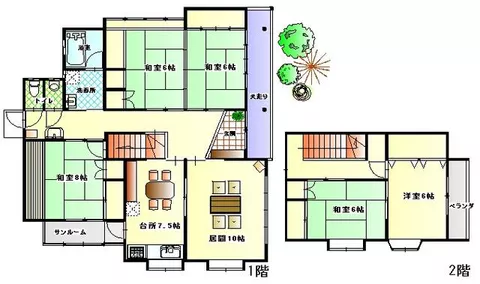 Noshiro City, Atogoyachi (Noshiro Station) 2-story 5DK - Image 2