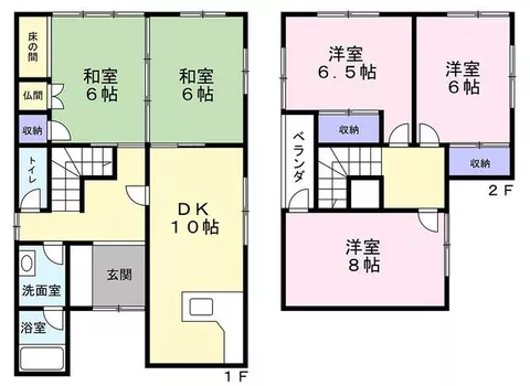 Komatsu City, Yadano Town (Awazu Station) 2-story 5LDK - Image 2