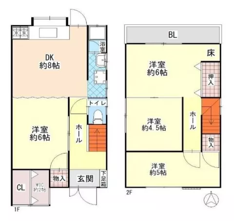 Yamato Takada City, Oaza Otani (Tsukiyama Station) 2-story building, 4SDK