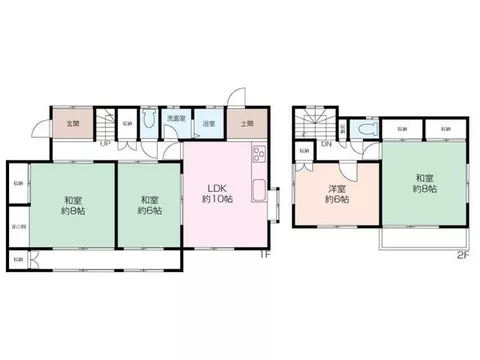 ▼Spacious 4LDK with approximately 110㎡▼Large garden on the south side - Image 2