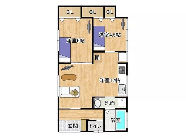 Open house event / Under renovation / Single-story house