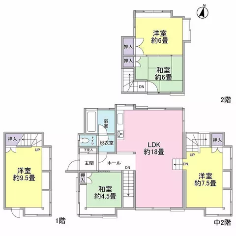 Tagata District, Kannami Town, Hirai (Atami Station), 3-story building, 5LDK - Image 2
